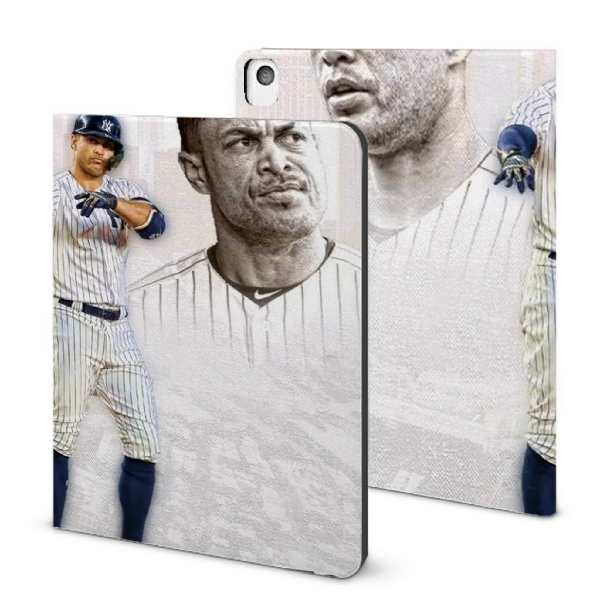 Giancarlo Stanton 11 IPad Book-Style Case With Pencil Slot – Slim PU & TPU Cover – Full Protection, Precise Fit, Water & Scratch Resistant